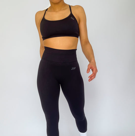 ALL DAY SEAMLESS LEGGINGS - BLACK